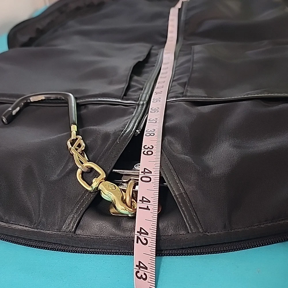 Rare Exclusive Lexus x Coach Limited Edition Black Leather Full Size Garment Bag